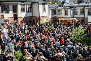 Festival audience, 2016. Photo by Eino Ansio