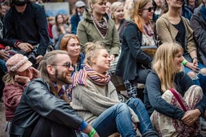 Festival audience, 2016. Photo by Eino Ansio