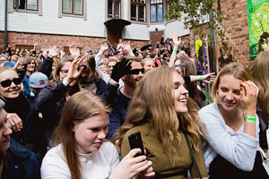 Festival audience, 2016. Photo by Riikka Vaahtera