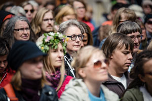 Festival audience, 2016. Photo by Eino Ansio