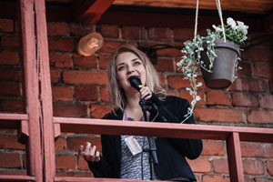 A Prose Break: Laura Gustafsson, 2018. Photo by Eino Ansio