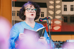Prose Break: Monika Fagerholm. Photo by Riikka Vaahtera