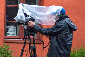 Making of Annikki Poetry Festival Live Video Stream. Photo by Riikka Vaahtera