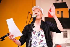 Mirjami Heikkinen, Annikki Poetry Festival 2022. Photo by Päivi Marin