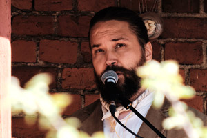 Jukka Viikilä, Annikki Poetry Festival 2022. Photo by Ville Kurki