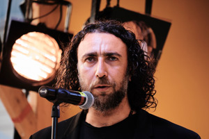 Ghayath Almadhoun (SY), Annikki Poetry Festival 2022. Photo by Ville Kurki