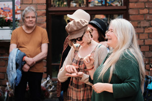 Festival crowd, Annikki Poetry Festival 2022. Photo by Liisa Mäkinen