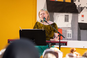 Kielo Kärkkäinen, Annikki Poetry Festival 2022. Photo by Liisa Mäkinen