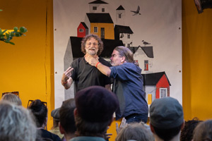 Flying Words Project (USA), Annikki Poetry Festival 2022. Photo by Liisa Mäkinen