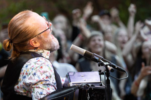Antti Paalanen, Annikki Poetry Festival 2022. Photo by Liisa Mäkinen