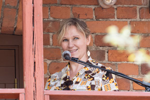 Johanna Venho, Annikki Poetry Festival 2022. Photo by Liisa Mäkinen