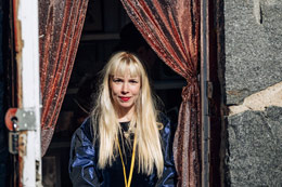 Poetry Festival Artist Verna Tervaharju. Photo by Eino Ansio.