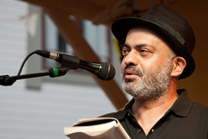 Hassan Blasim (IK & FI), Annikin Runofestivaali 2014. Kuva: Teemu Juutilainen