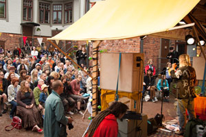 Ron Whitehead (USA), Annikin Runofestivaali 2014. Kuva: Teemu Juutilainen