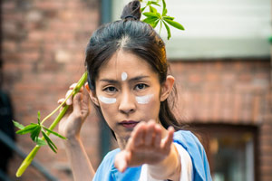 Tanssija Himeko Narumi (JP), Annikin Runofestivaali 2014. Kuva: Eino Ansio