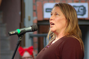 Jayne Fenton Keane (AU), Annikin Runofestivaali 2018. Kuva: Marianne Ylitie