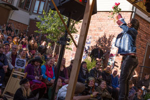 Djami Sezostre (BR), Annikin Runofestivaali 2018. Kuva: Pekka Huttunen