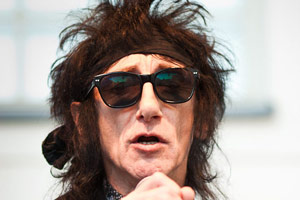 John Cooper Clarke (UK), Annikin Runofestivaali 2011. Kuva: Teemu Juutilainen