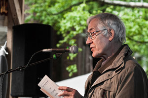 Jaan Kaplinski (EE), Annikin Runofestivaali 2010. Kuva: Teemu Juutilainen