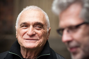 John Giorno (USA) ja Leevi Lehto, Annikin Runofestivaali 2010. Kuva: Teemu Juutilainen